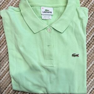 Lacoste Mint Green Polo Shirt